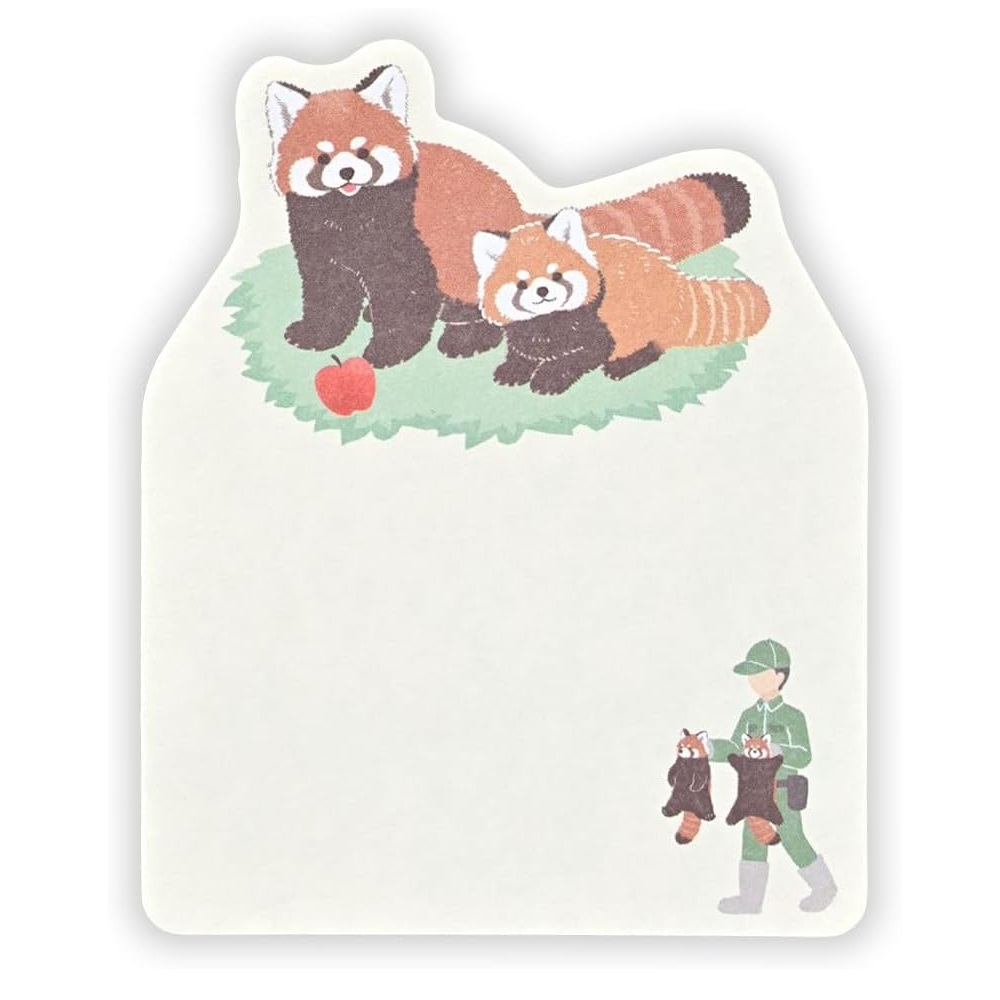 現貨｜ZOOm in Animals 小熊貓 日本製 便利貼 Sticky Notes (5422215)
