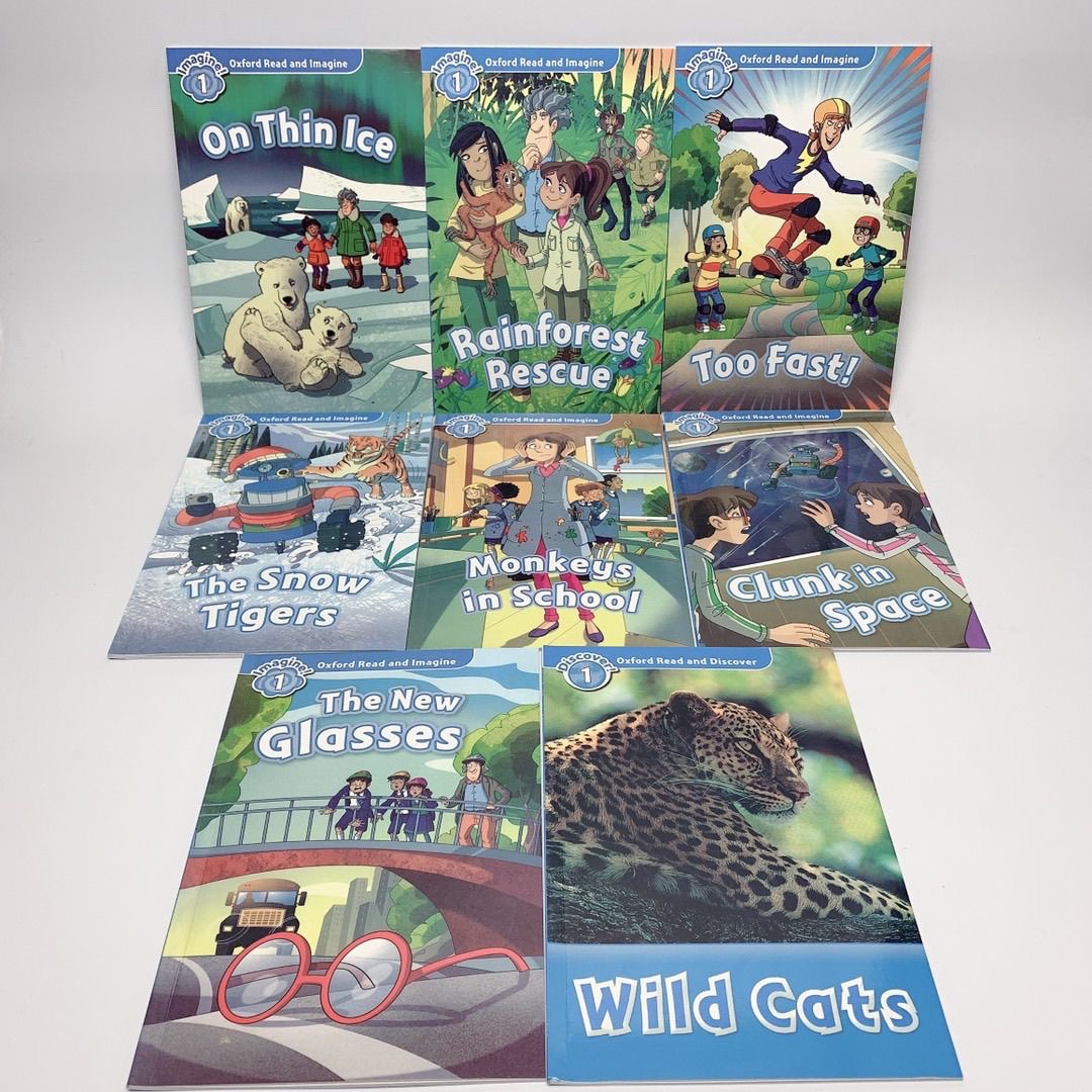 Oxford read and discover 每階段$150