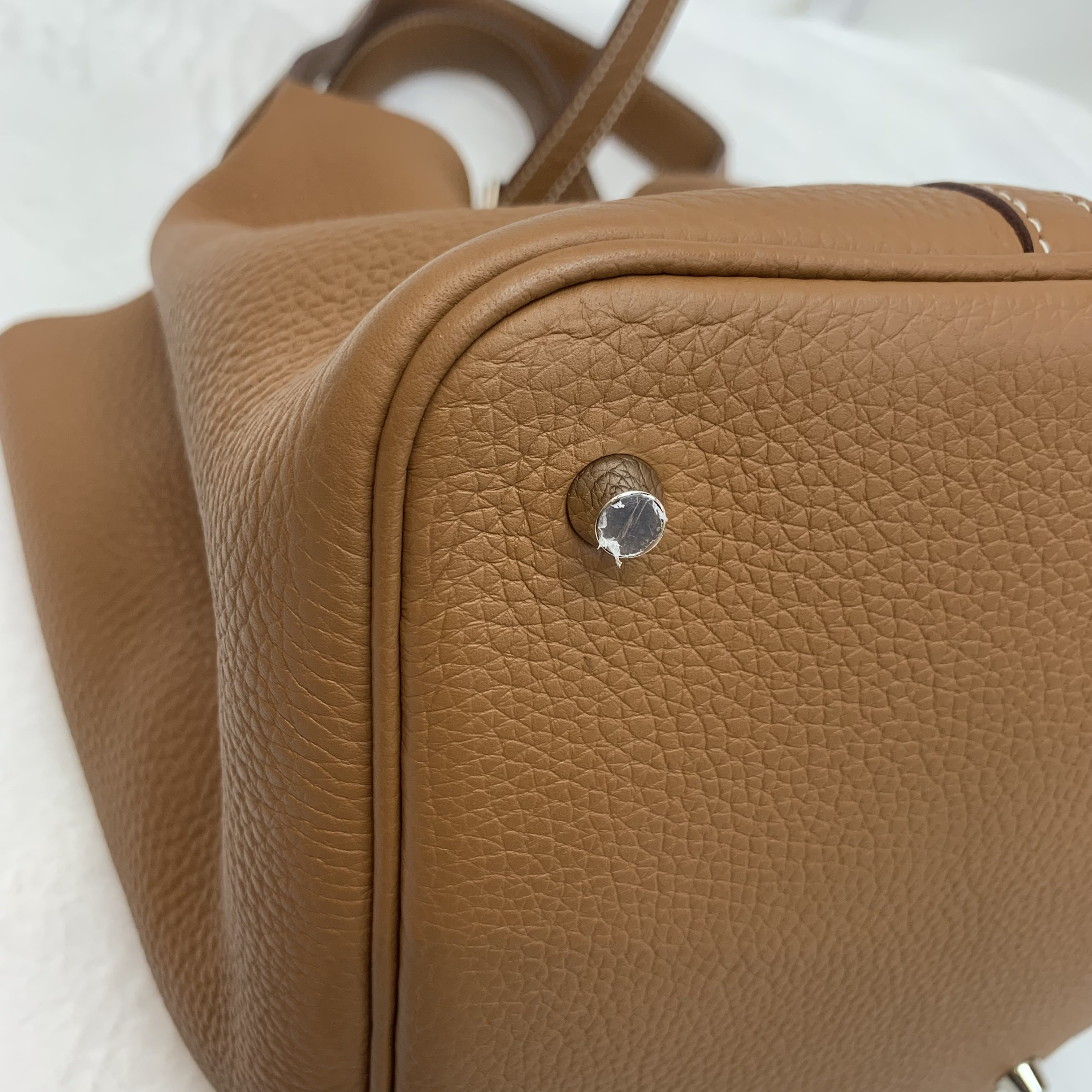 Hermes Picotin22 金棕色TC皮 K刻♥️