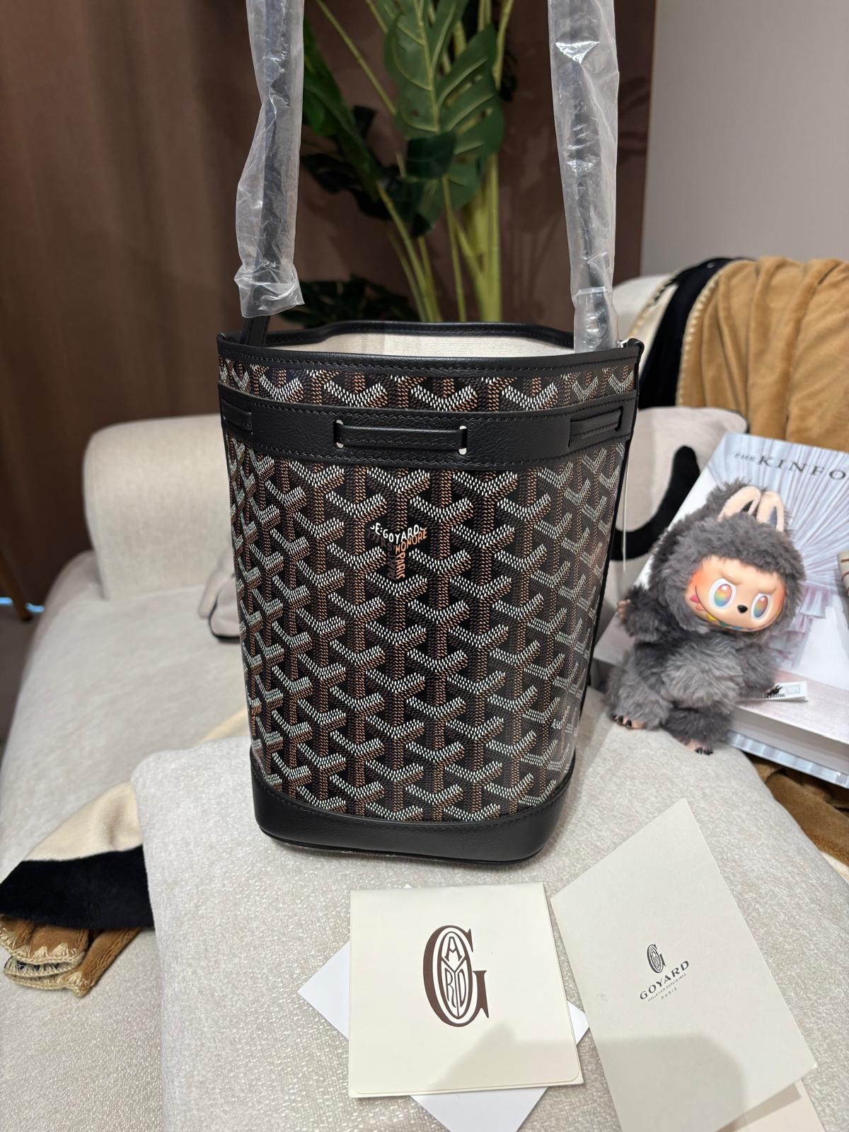 全新 Goyard petit flot bucket bag Black 100%Authentic ,100%new全新貨品 ✅收據✅tap✅dust bag 
