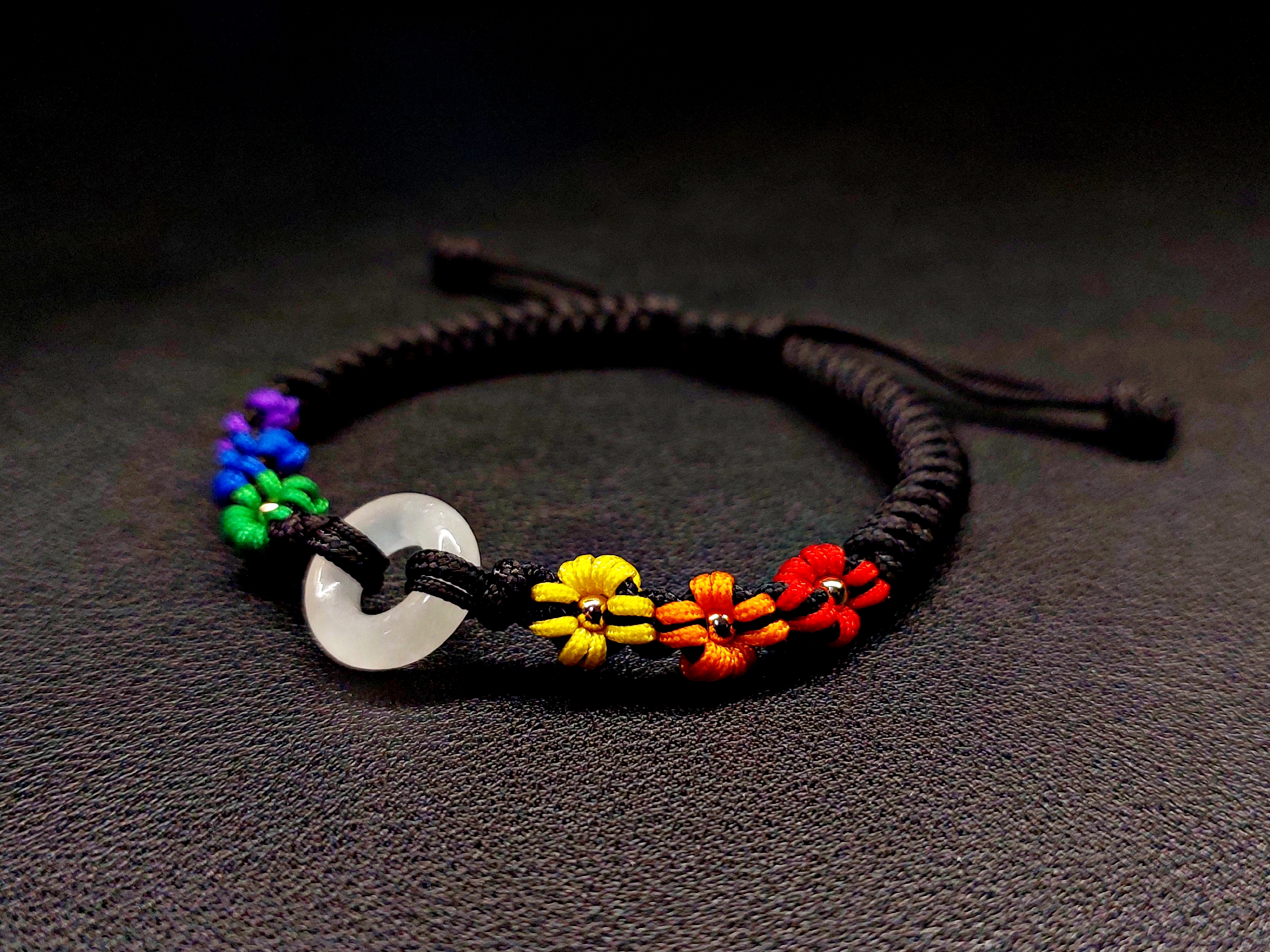 彩虹防小人桃花繩（含開光）