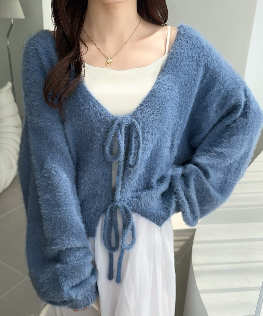 軟糯毛絨雙面短款上衣【JK005】