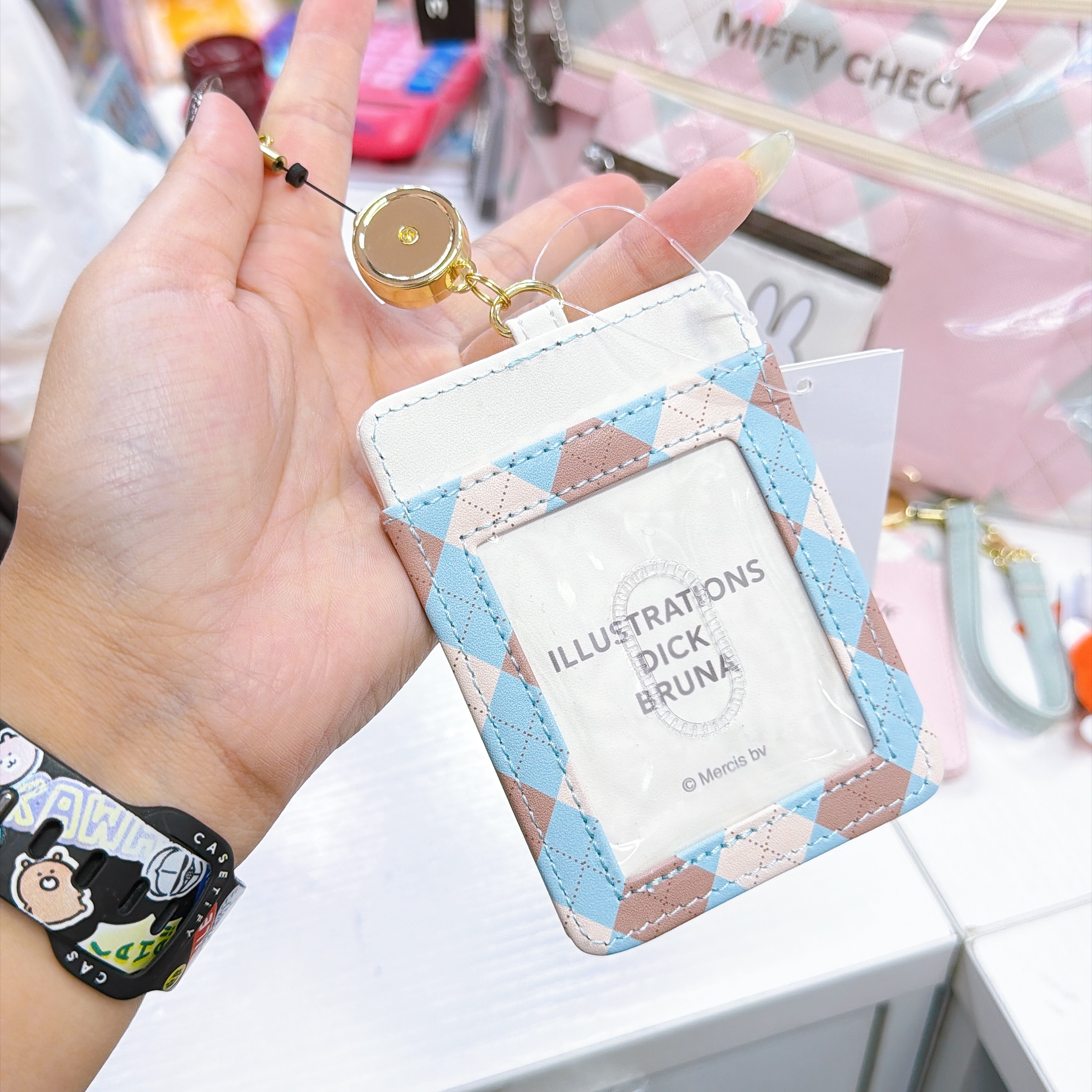 日本直送Miffy新款產品 卡套 一套三個萬用袋