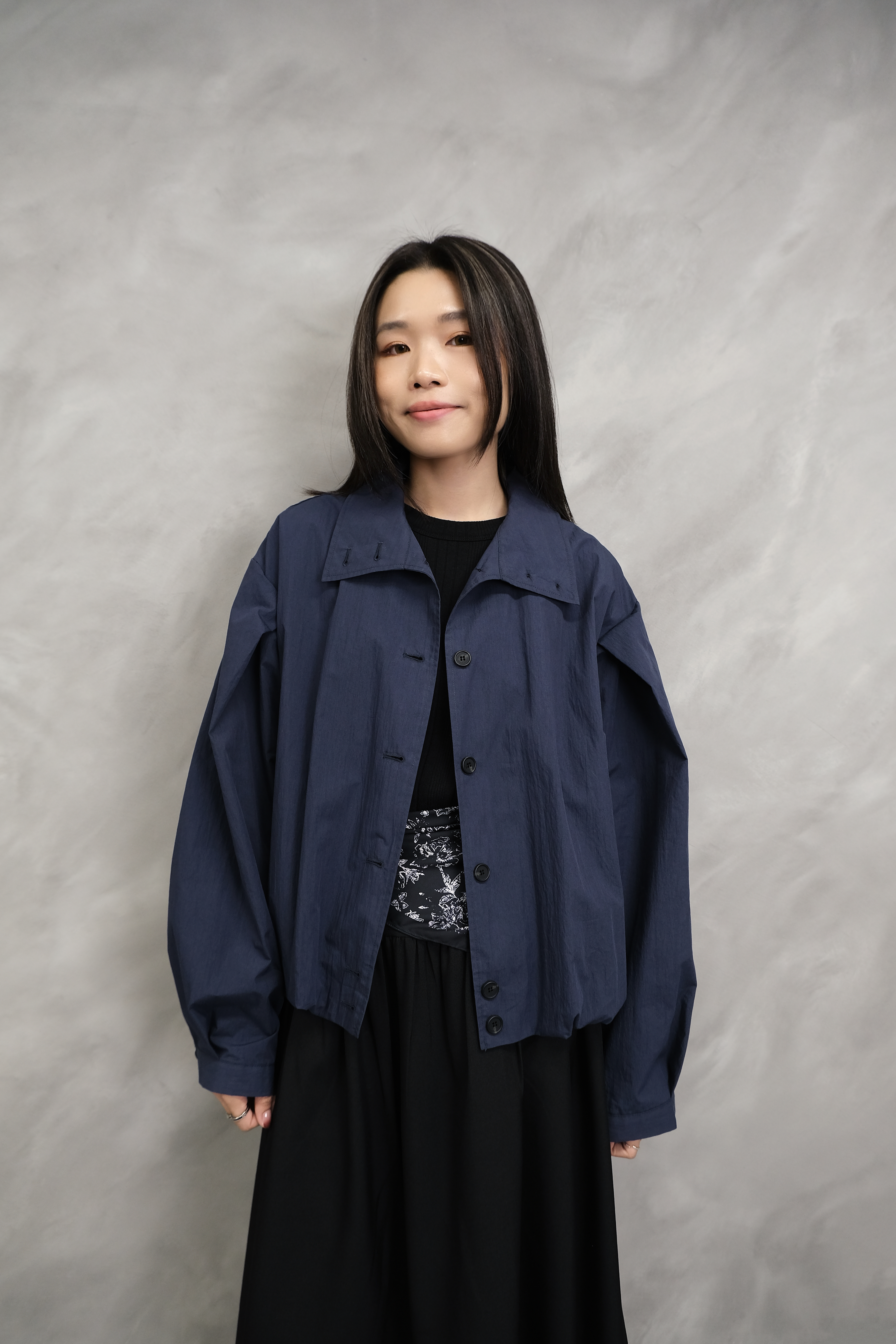 Bubble hem jacket #jk28