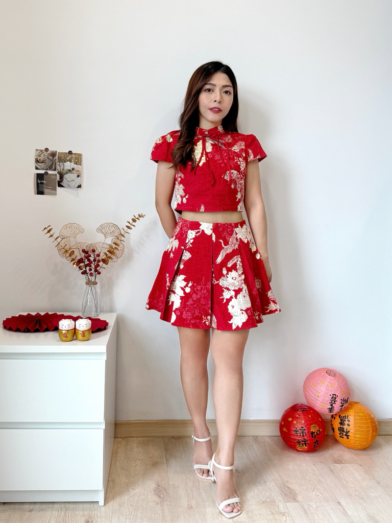 JinXiu Embroidery Spring Set 「锦绣初春」新中式重工刺绣套装(3 colours)Premium Quality