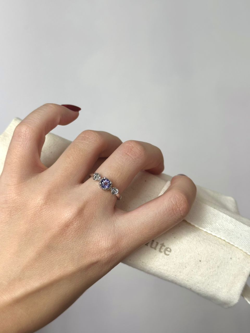 Blue Topaz Ring 蓝托帕戒指