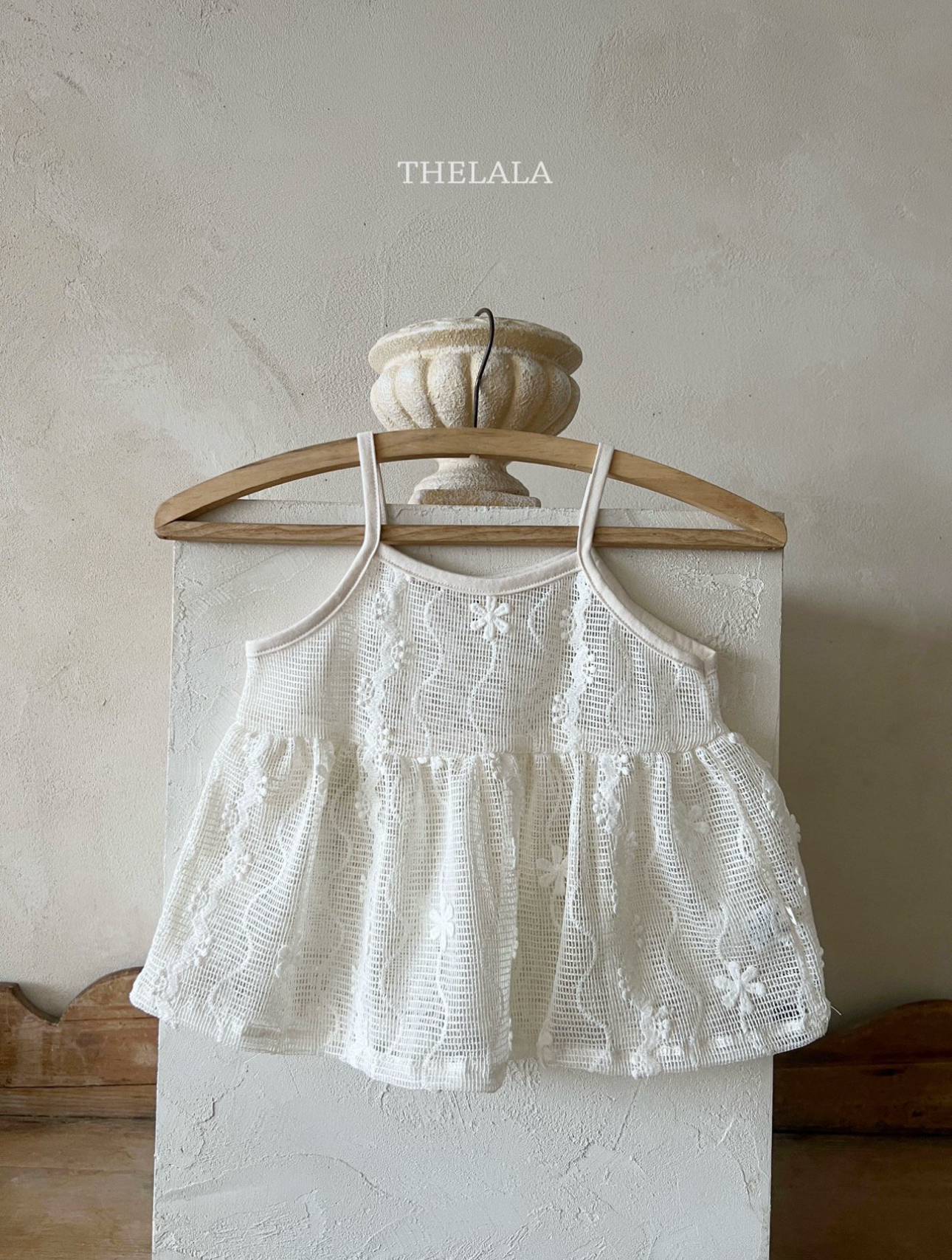 🌸預訂 韓國直送🌸🇰🇷THELALA親子款蕾絲吊帶胸衣吊帶連身裙