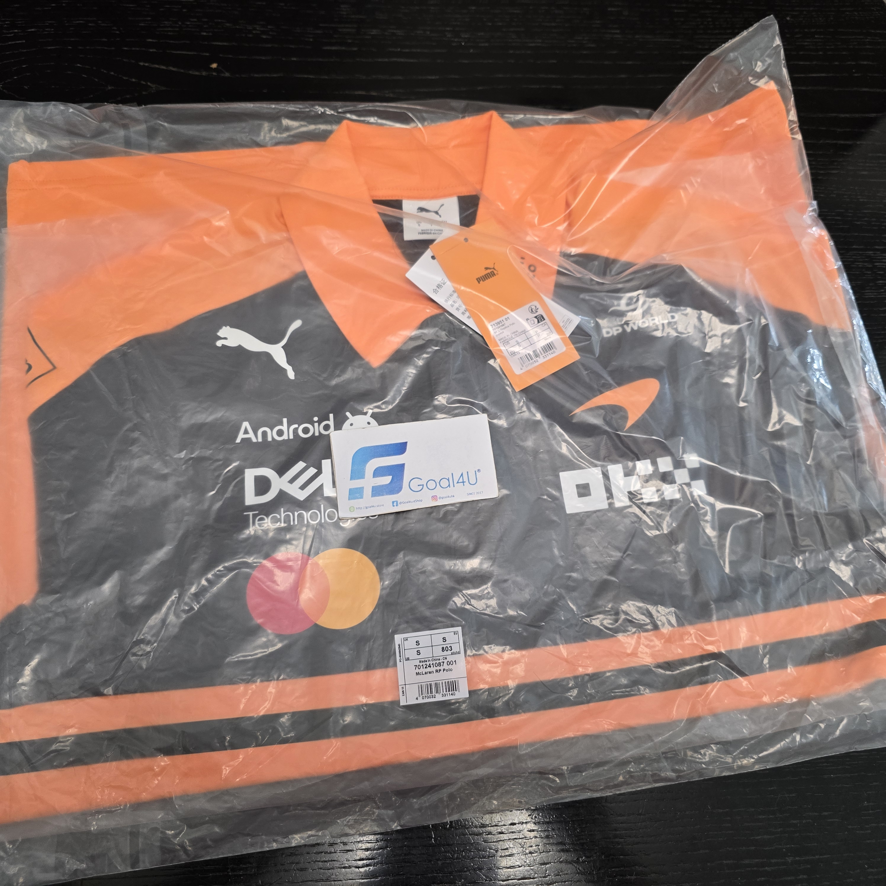 #部分碼現貨 Puma F1 McLaren 麥拿倫車隊 2026 官方車手 Polo 701241087