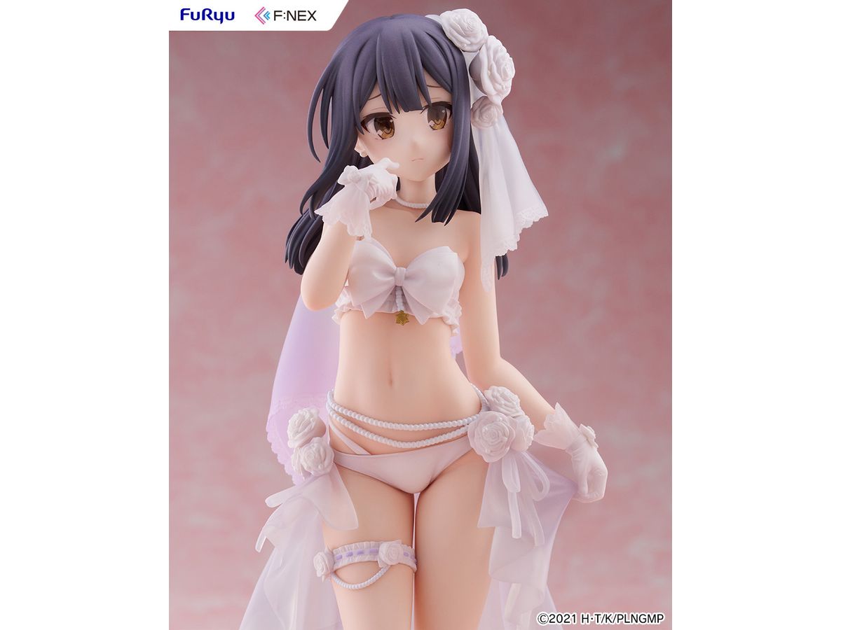 【預訂日期至17/6/26】 FURYU [F:NEX]《魔法少女☆伊莉雅》1/7 美遊 -婚紗泳裝- / Miyu Edelfelt Wedding Swimsuit ver. 1/7 Scale Figure 🌸[訂單確認後,本店會於一週內發出電子預購單據,屆時請確認WhatsApp對話查收。"如需到店提取紙質單據或使用其他通訊APP可於備註告知"]