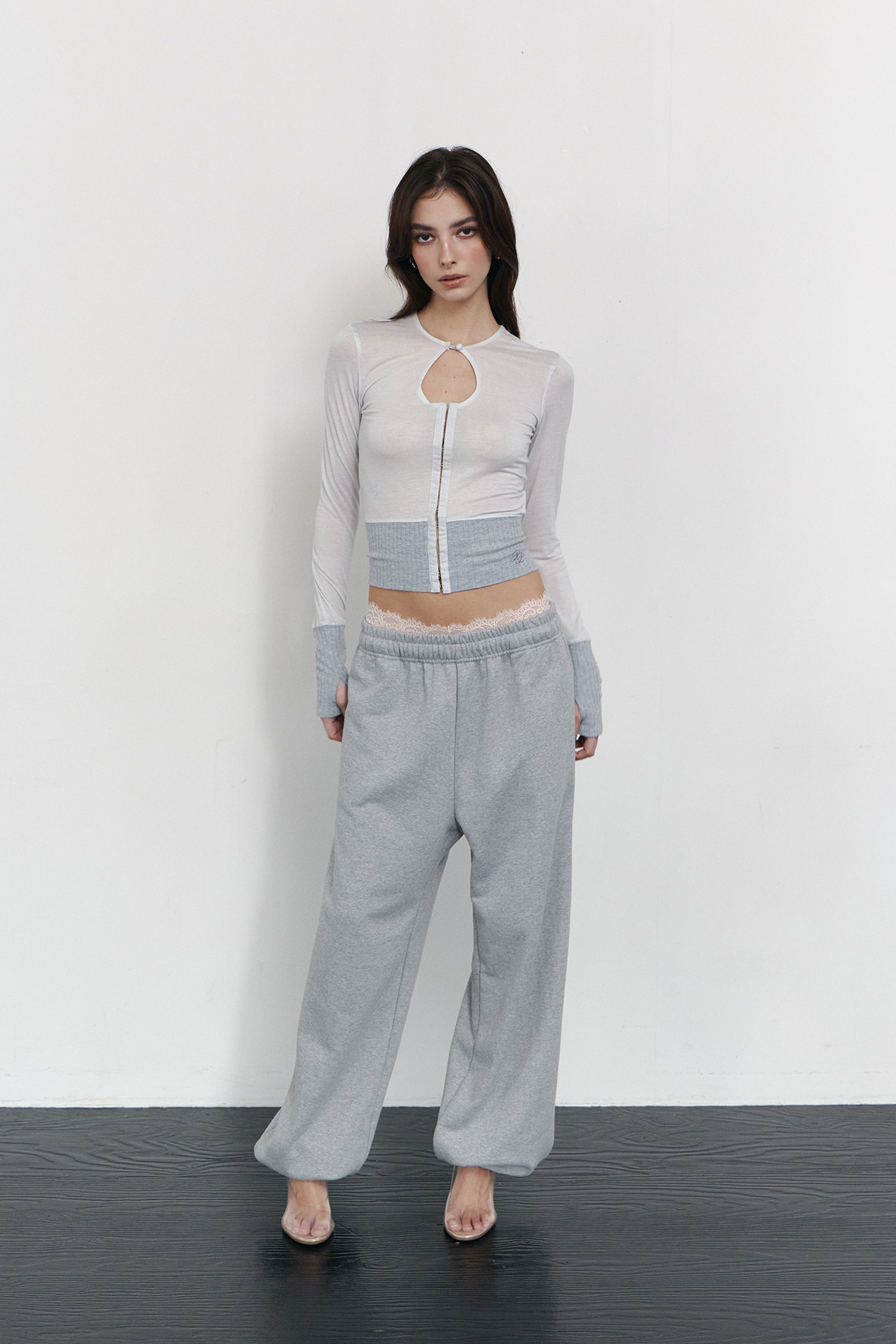 pleaseNOFOLLOW - Ollie Hooked Cardigan (Pale Blue)