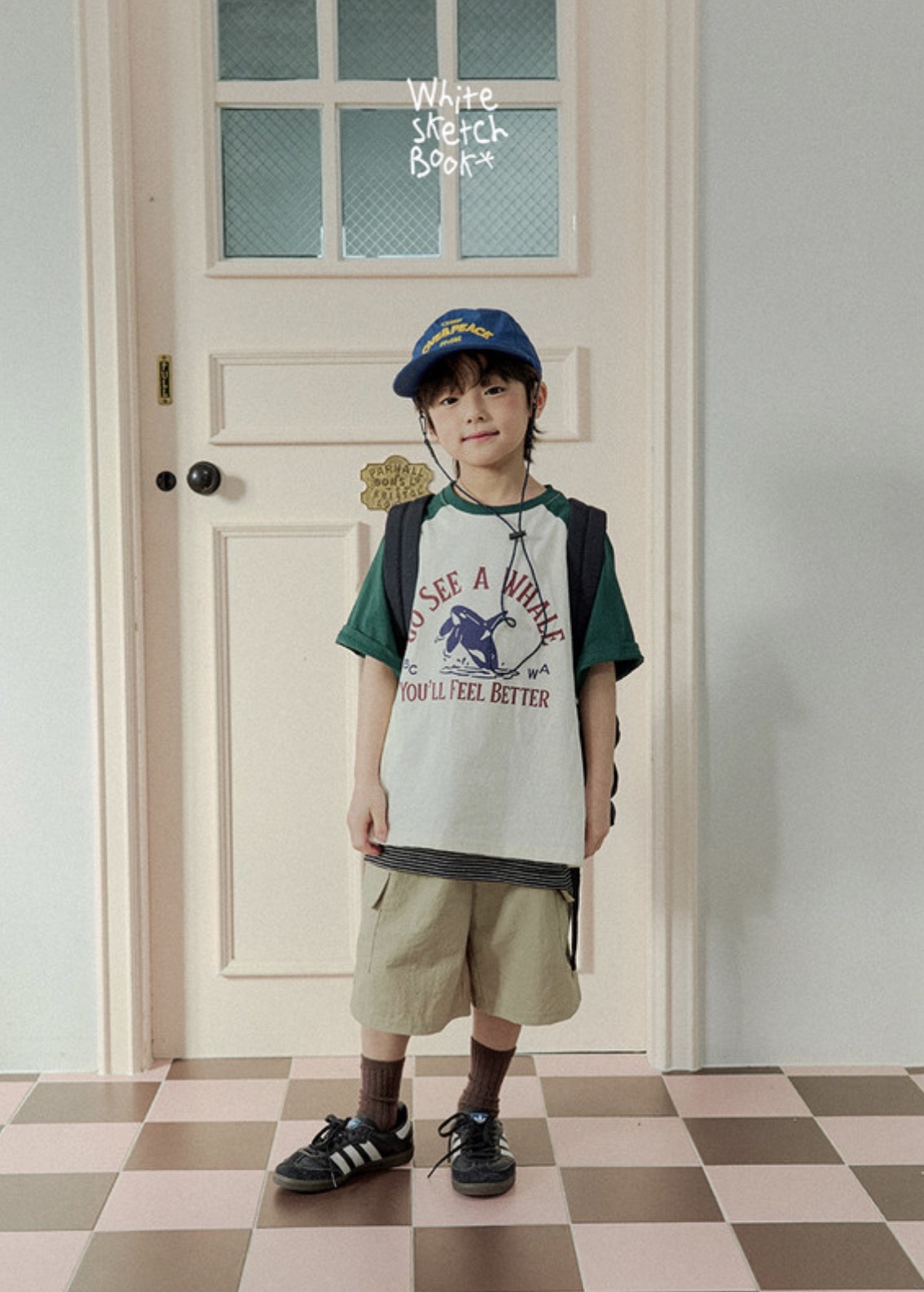 🇰🇷WhiteSketchBook tee