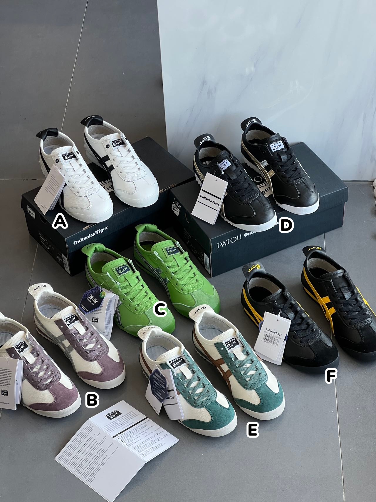 Onitsuka Tiger Mexico 66 復古運動鞋