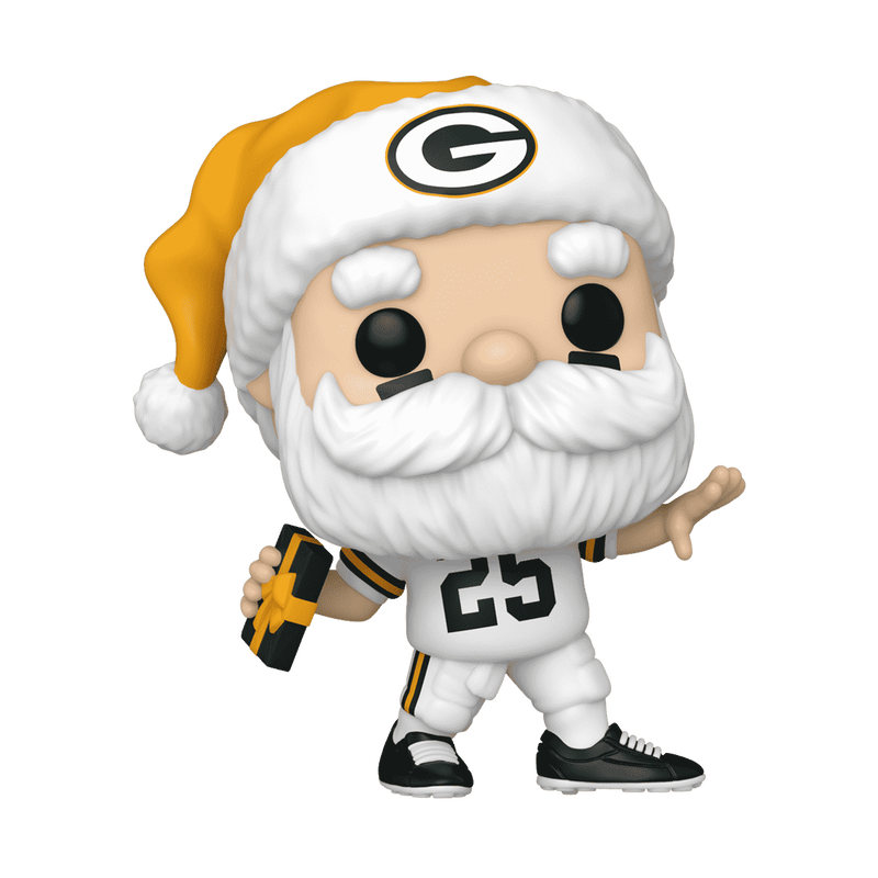 📦訂購 美國代購 Funko POP! NFL Packers Santa (Throwing) Figure 綠灣包裝工 模型