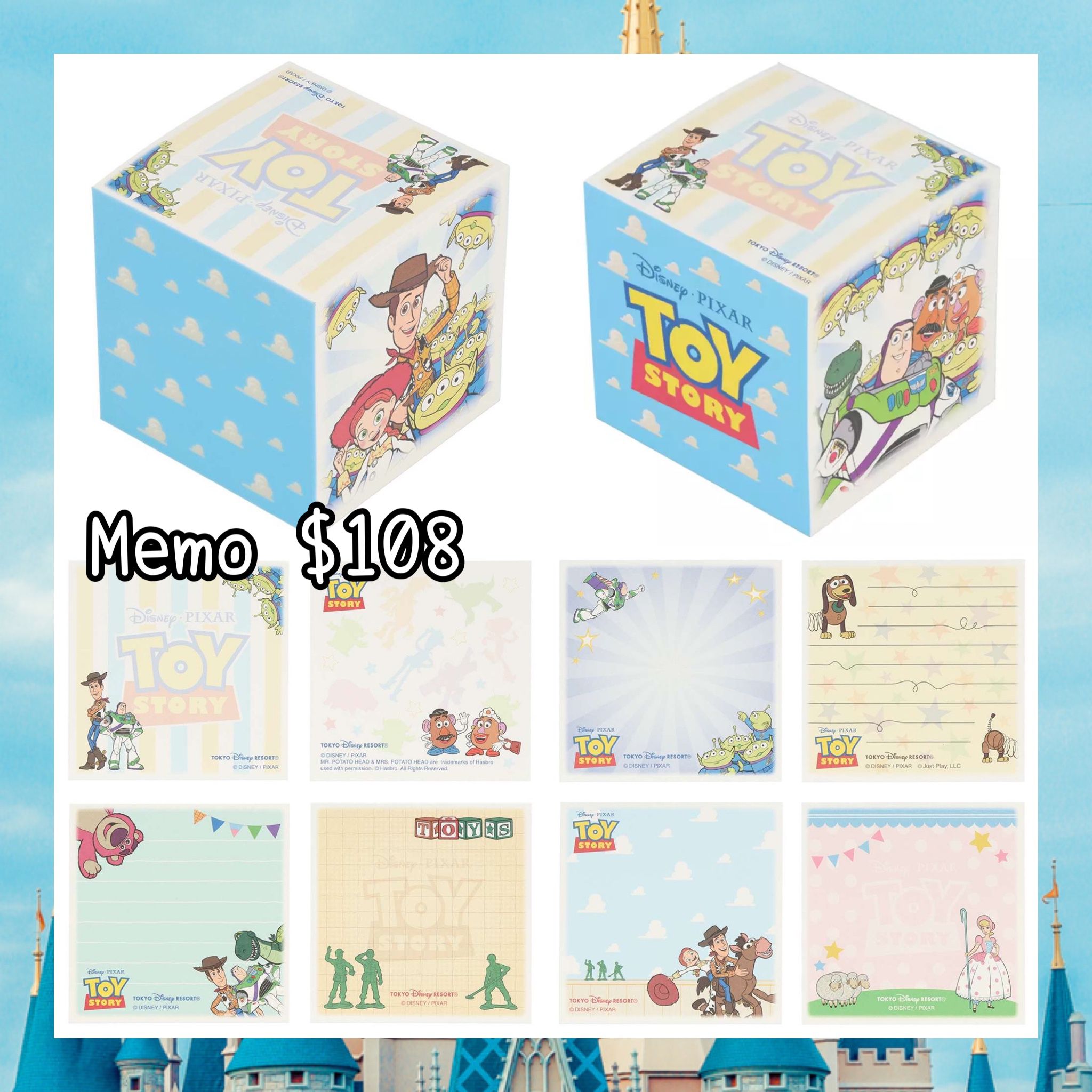 ：日本：DISNEYLAND園區產品 18/6 日本發賣 MEMO