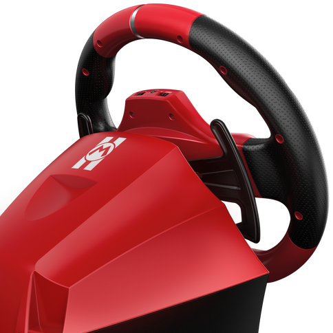 HORI 賽車遊戲方向盤Pro DX 馬利歐賽車版 (NSX-123)        HORI Racing Wheel Pro DX  Mario Kart Ver. (NSX-123)