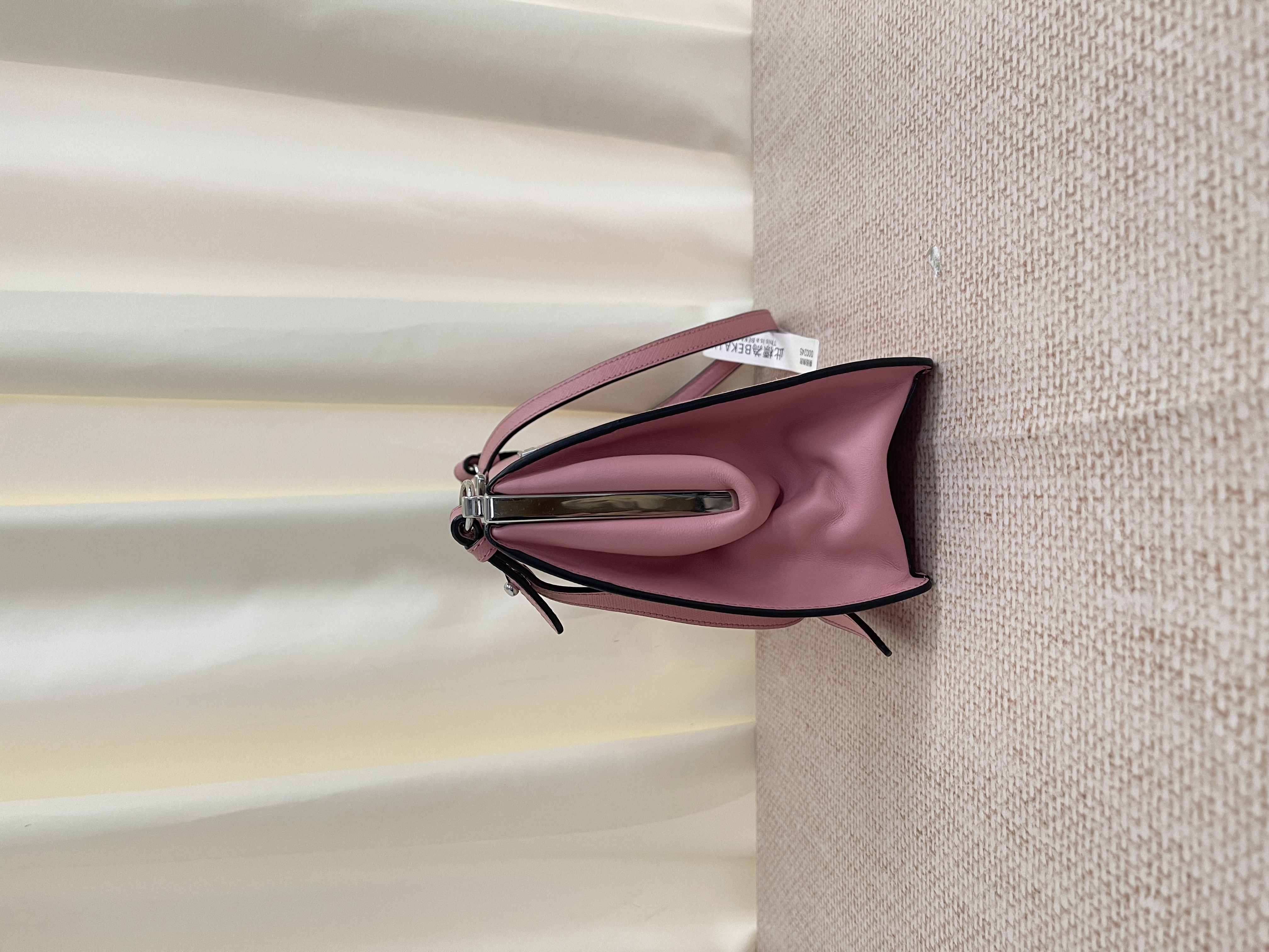 Pre-owned Prada Saffiano City Calf Light Frame Bag/ Product Code: 26041907