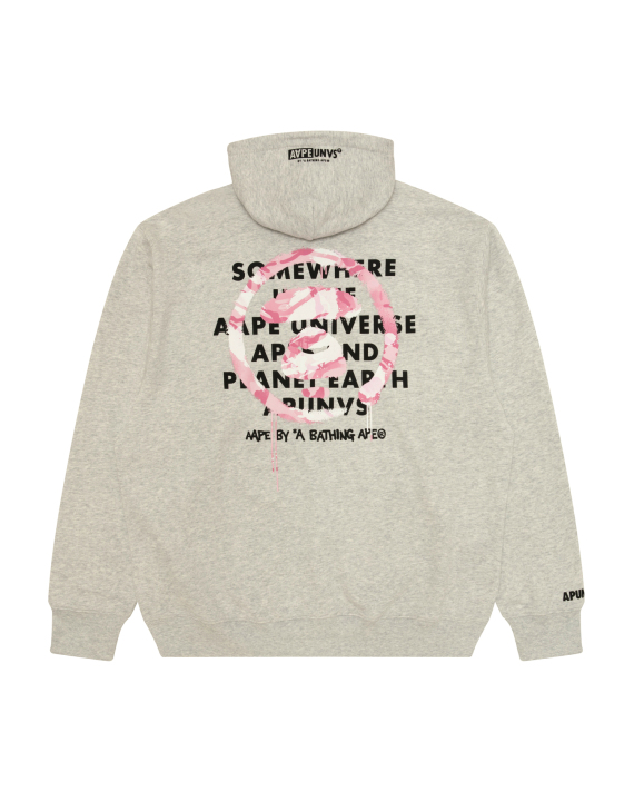 AAPE Basic zip up sweatshirt (E300XXR)