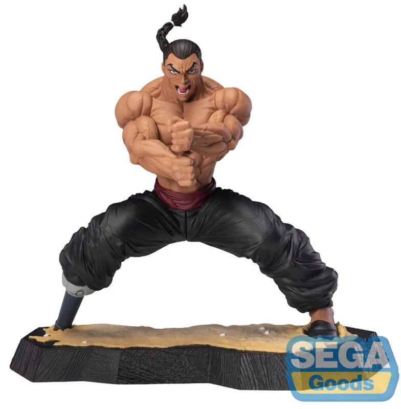 Sega, Luminasta Figure: Baki the Grappler Yujiro Hanma 刃牙, 烈海王
