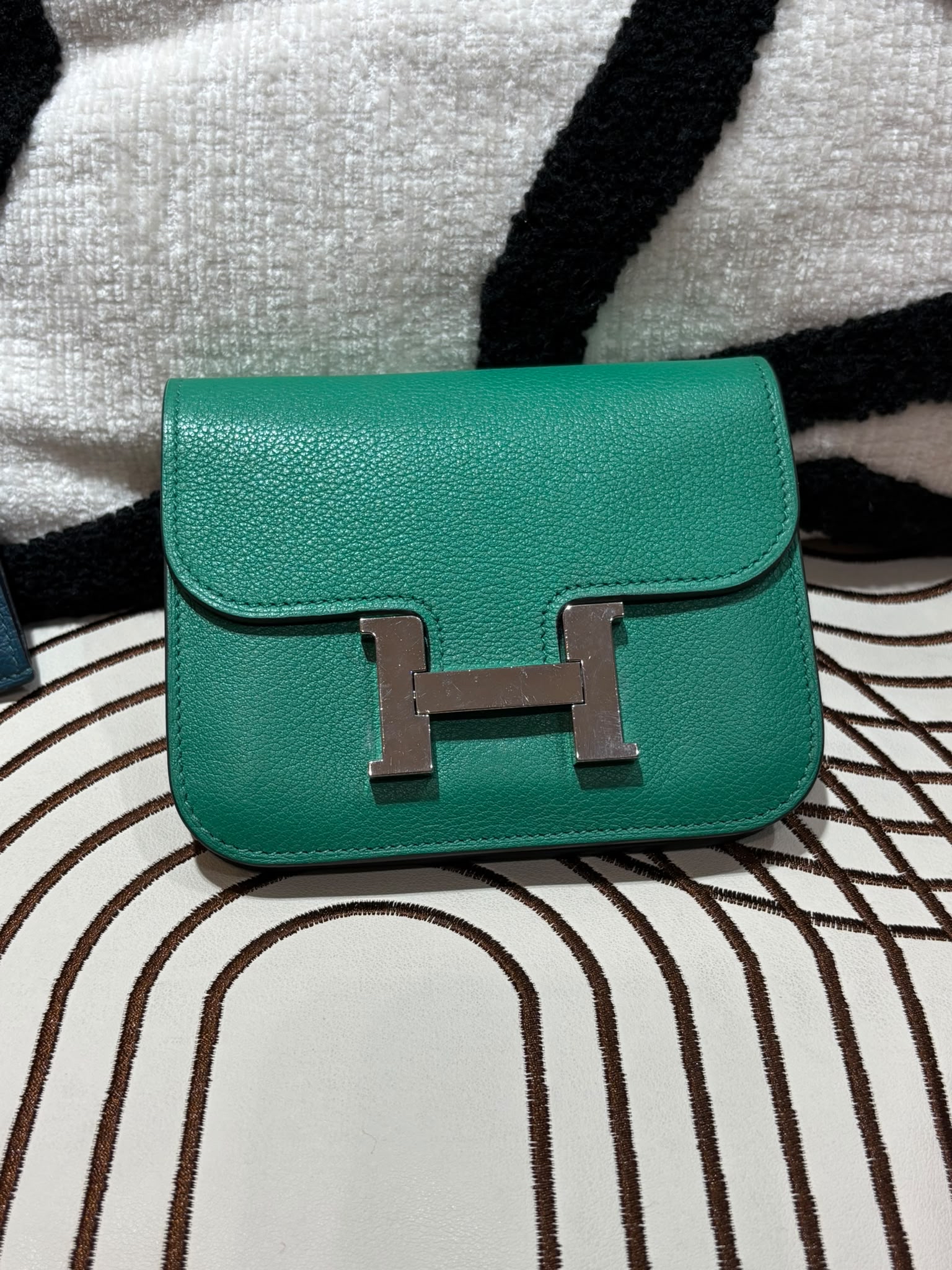 Hermes Constance slim STAMP W ,100%Authentic,95%new ✅Dust bag