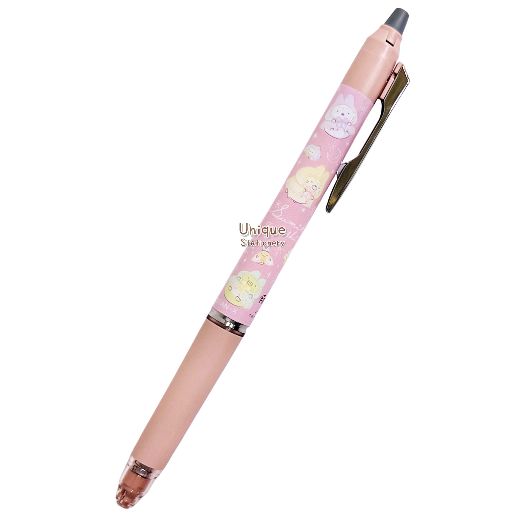 San-X 角落生物 Sumikko Gurashi 日本製 Pilot Frixion Zone Technology 0.5mm 黑色 可擦原子筆 (PR09803)