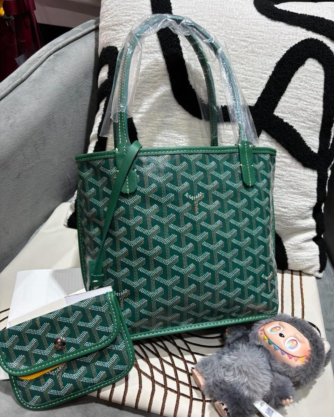 全新 Goyard Anjou Mini tote bag 100%Authentic ,全新Brand New  ✅收據✅booklet✅塵袋