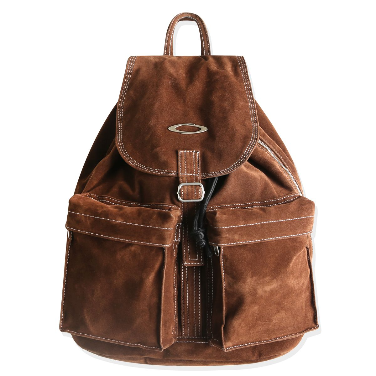 [減價優惠][NOIAGO] Suede Flap Backpack (2色)