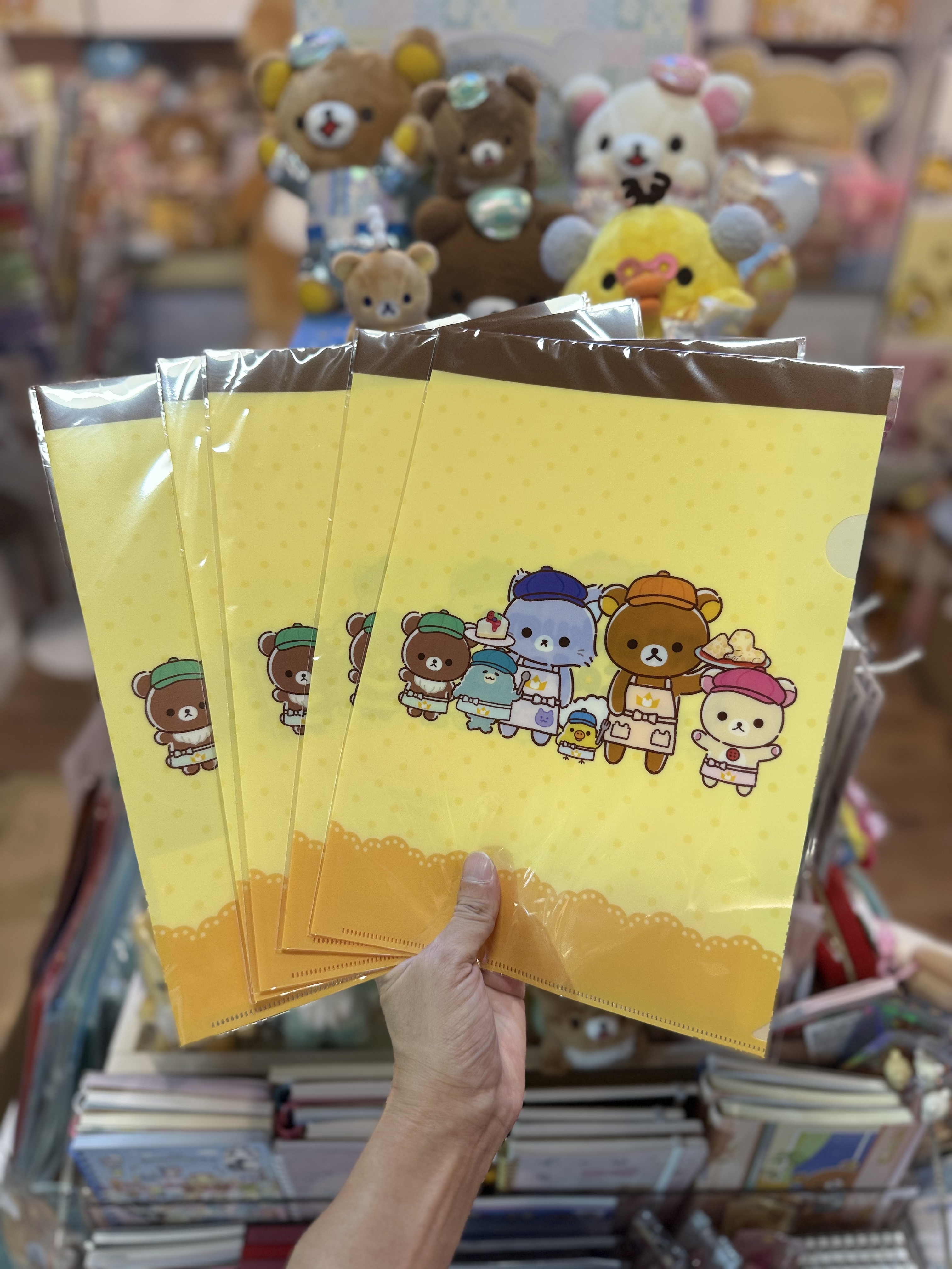 《現貨》全新日本rilakkuma 動畫cafe限定A4 file