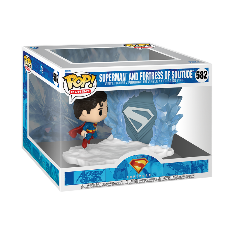 📦訂購 美國代購 Funko POP! DC COMICS Moment Superman and Fortress of Solitude Figure 超人 模型