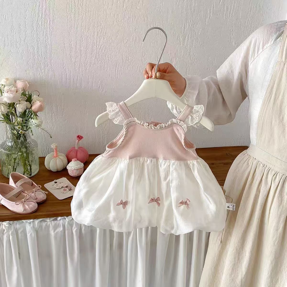 67122406 | Ruffle Bow Bubble Dress