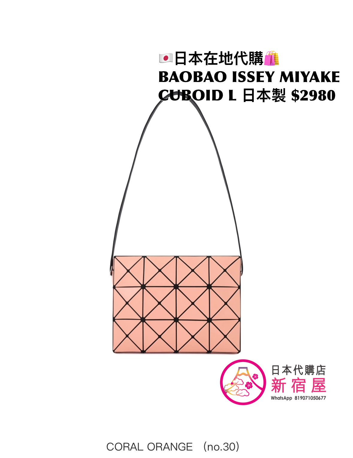 BAOBAO ISSEY MIYAKE CUBOID L