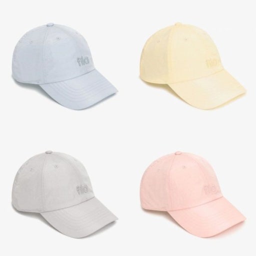 [FILA] Lowercase Logo Ball Cap (4色)