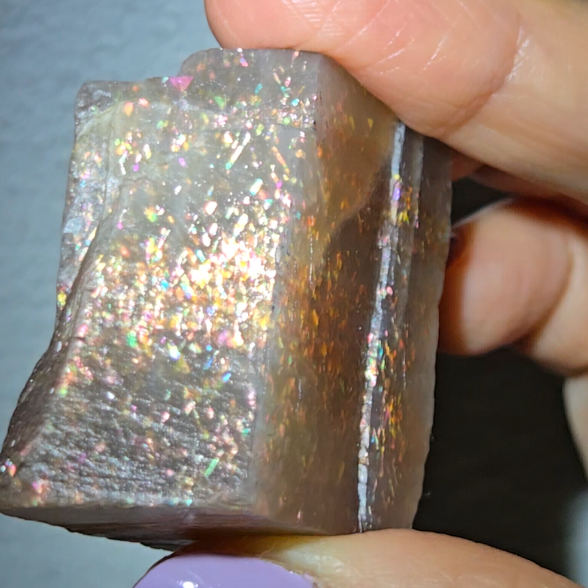 Rainbow lattice sunstone from Tanzania - SM263