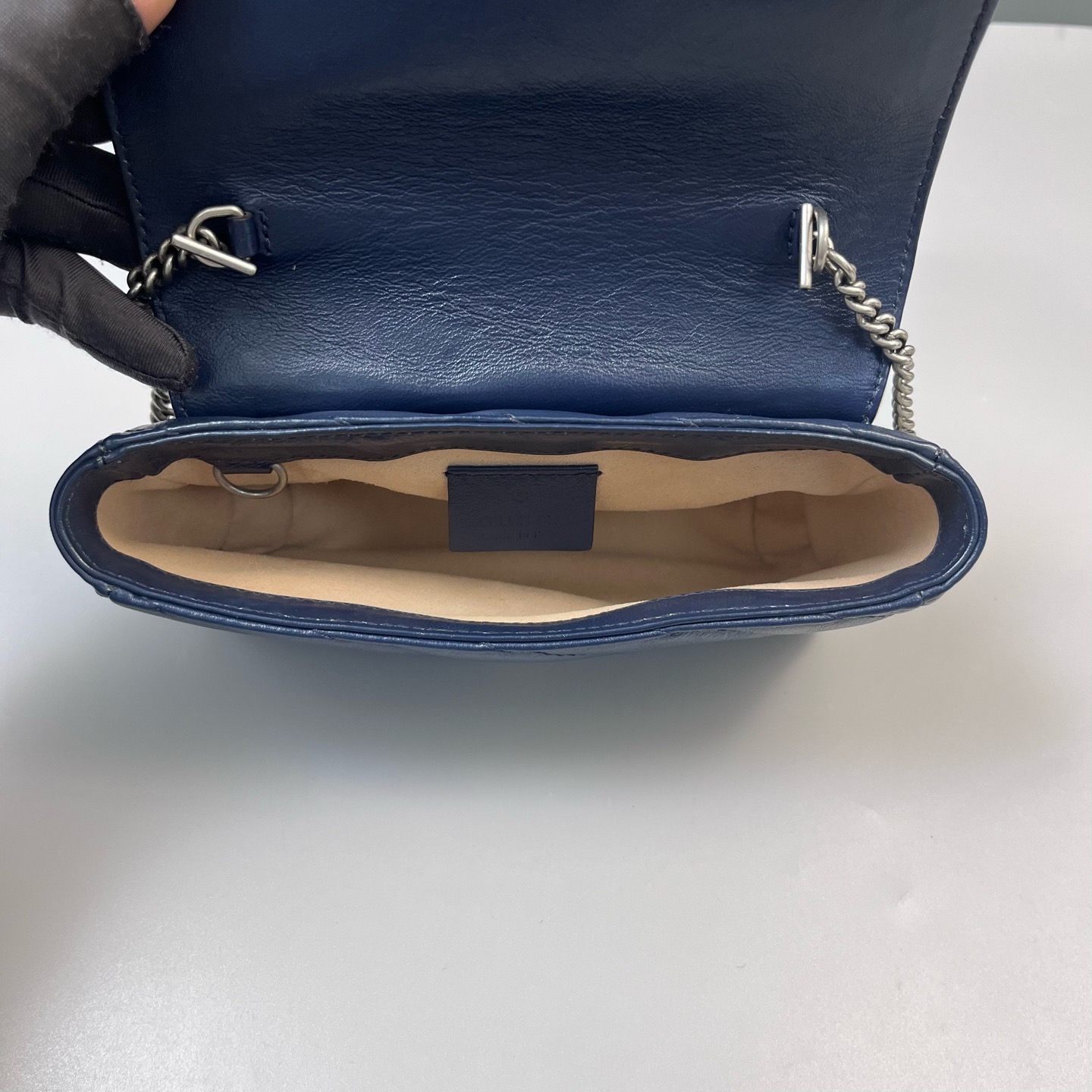 【預訂貨品】Gucci super mini馬蒙拼色包