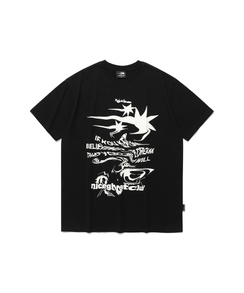 🇰🇷訂購｜NICE GHOST CLUB｜Tornado logo t-shirt  2色