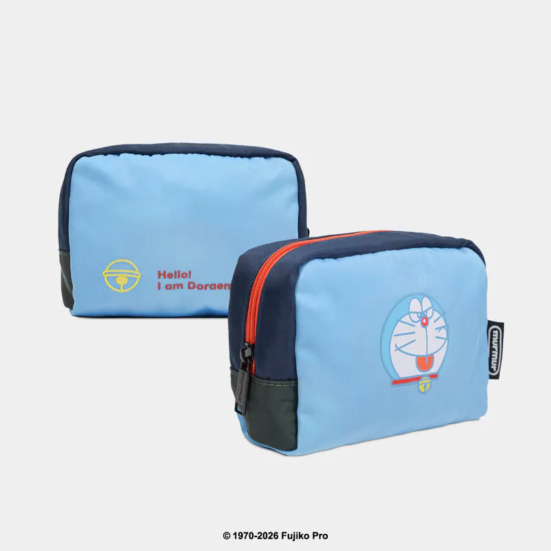 [訂購] 多啦A夢化妝袋 拉鏈袋 Pouch 旅行 生活｜Doraemon化妝袋
