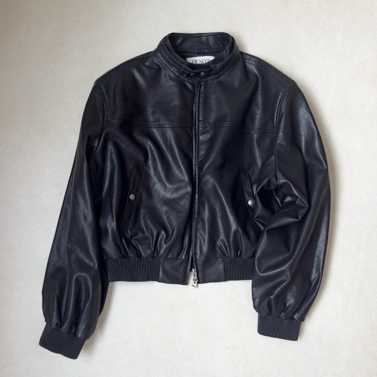 【26FW 】預訂_仿皮Harrington Leather Jacket By Bucks & leather
