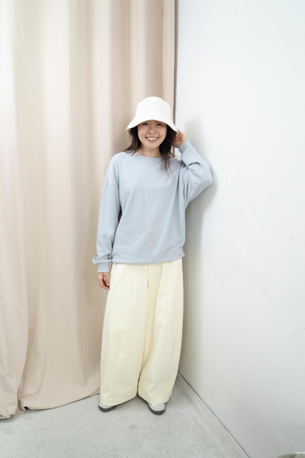 軟熟珠地衞衣（淡藍色）