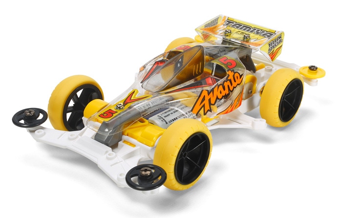 AVANTE JR. YELLOW SPECIAL CLEAR BODY (VS CHASSIS)