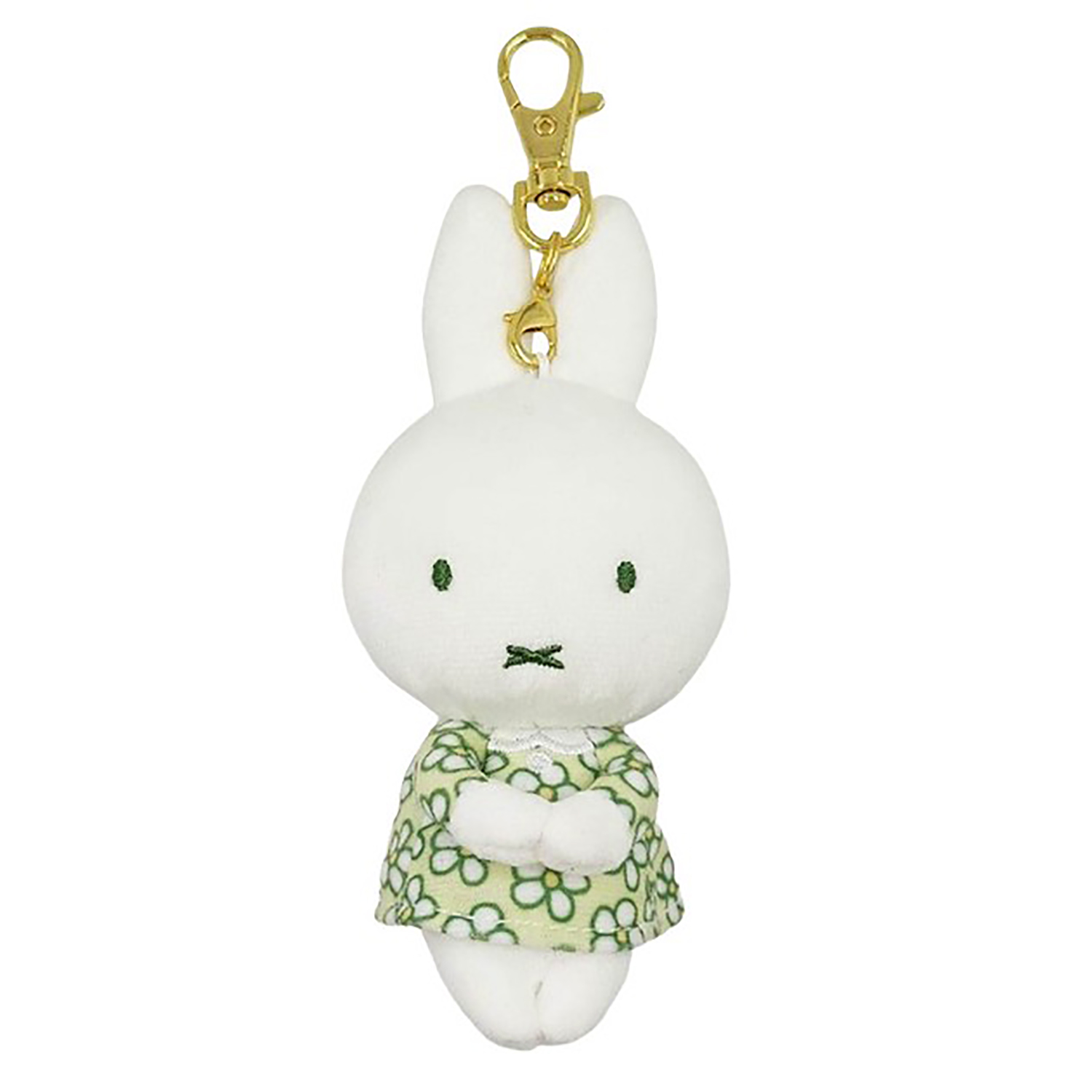 Miffy - 公仔掛飾 (綠色花裙子款)
