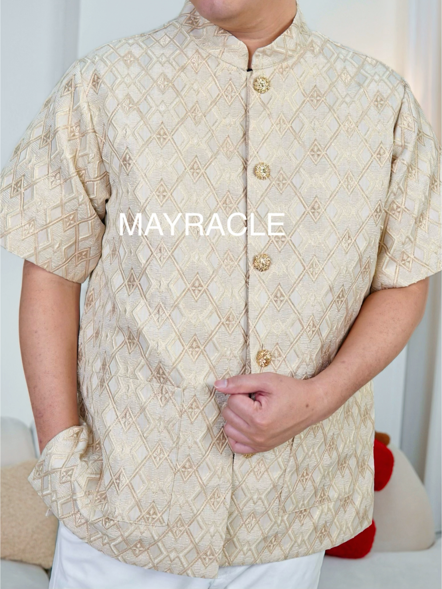 CNY 2027 Oversized Prosperity Men Shirt (Pre-order)