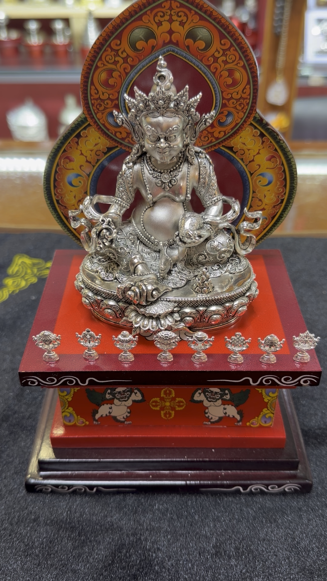 農曆年前巨獻-#154 純銀八吉祥（不包佛像）