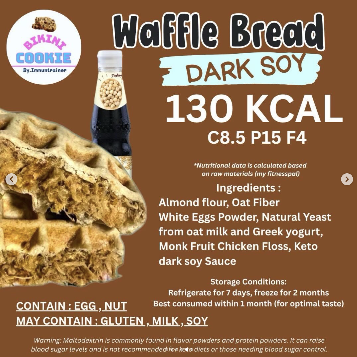 [BC]Flourless Waffle Bread Chicken