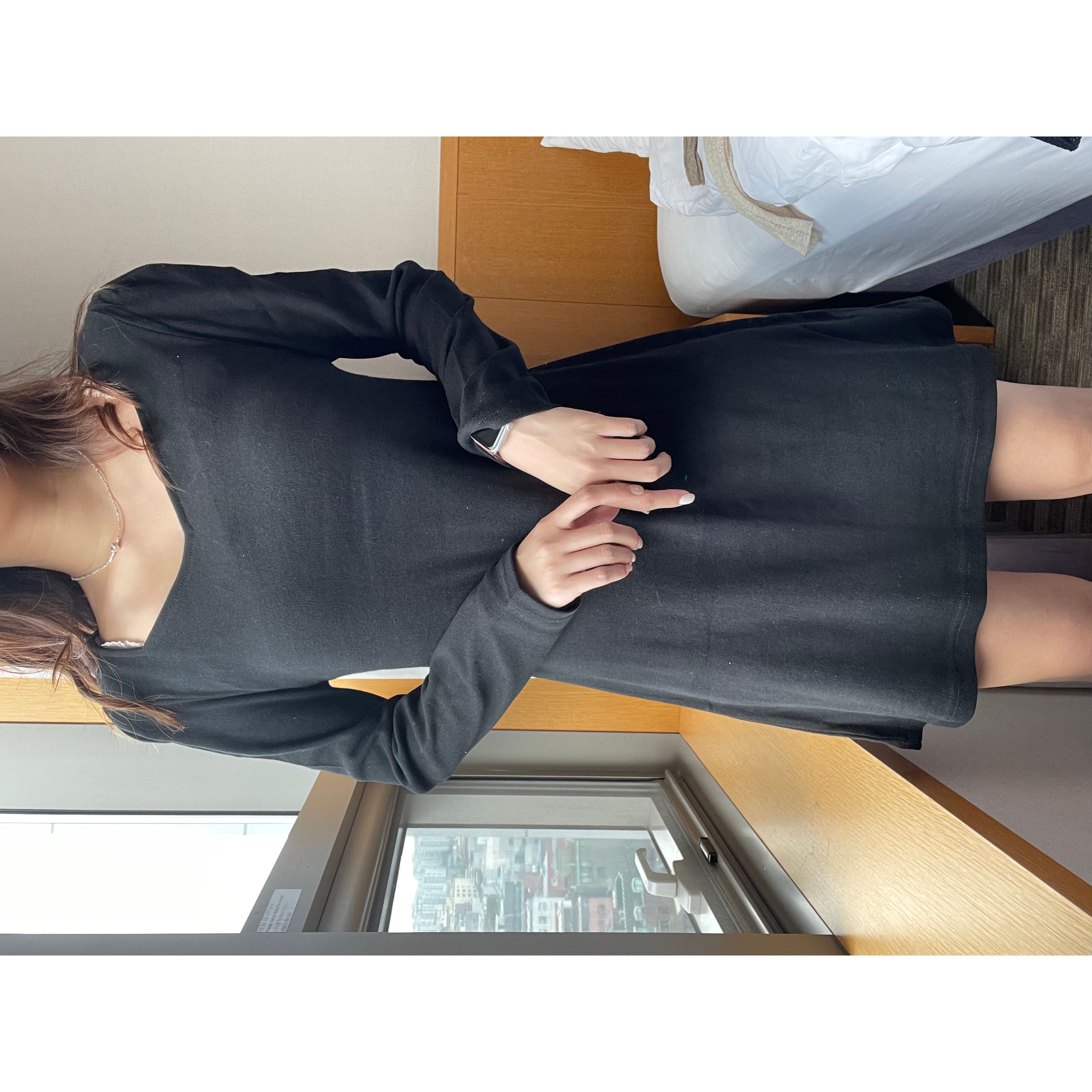 特價淨色連身裙