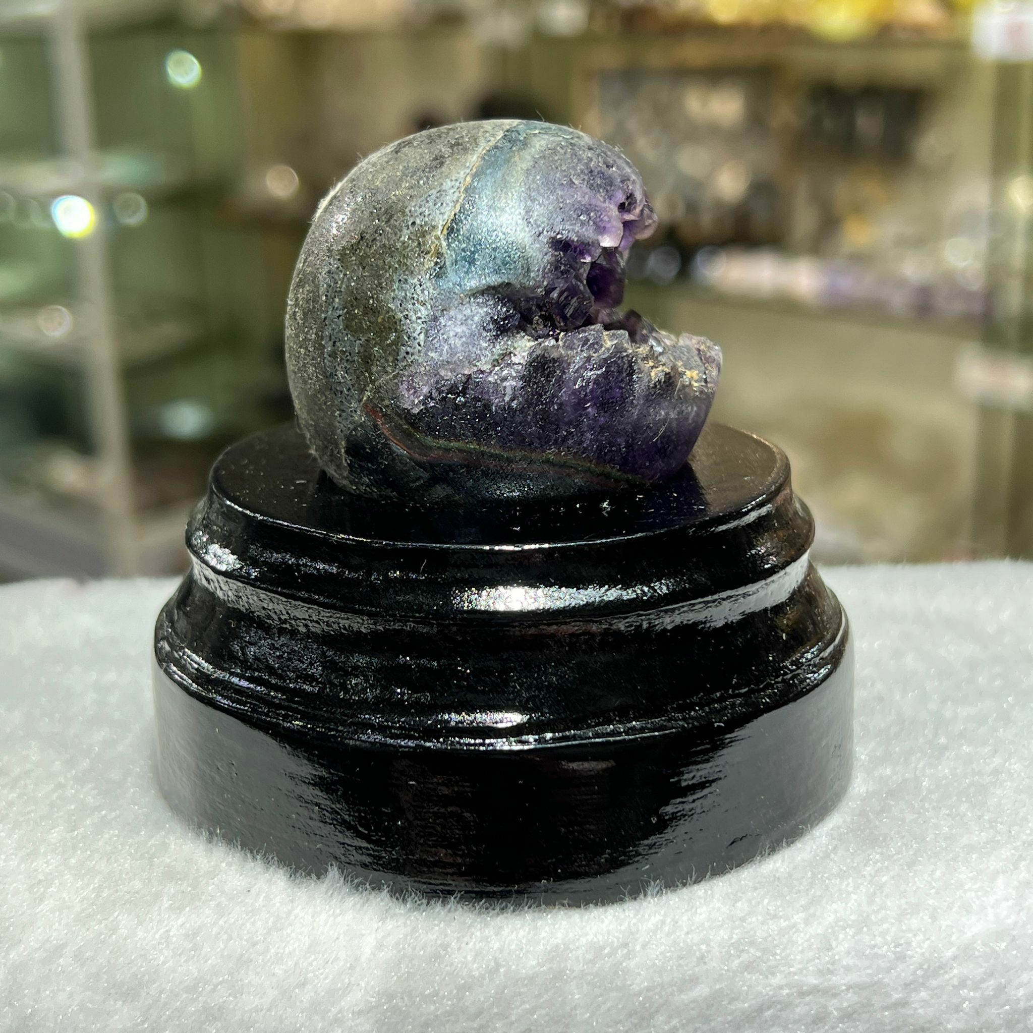 紫晶開口笑 4.8cm+/-