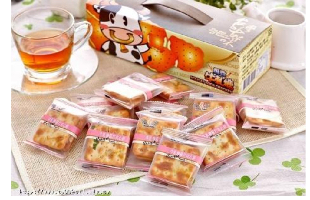 【台灣上青】牛軋糖蘇打夾心餅 綜合口味台灣製造 300g 