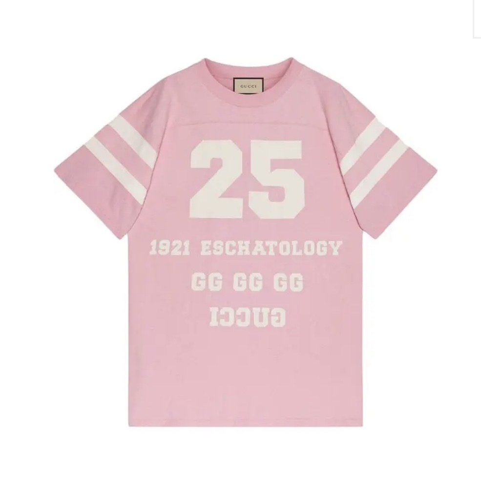 Gucci 粉紅色T-shirt XS