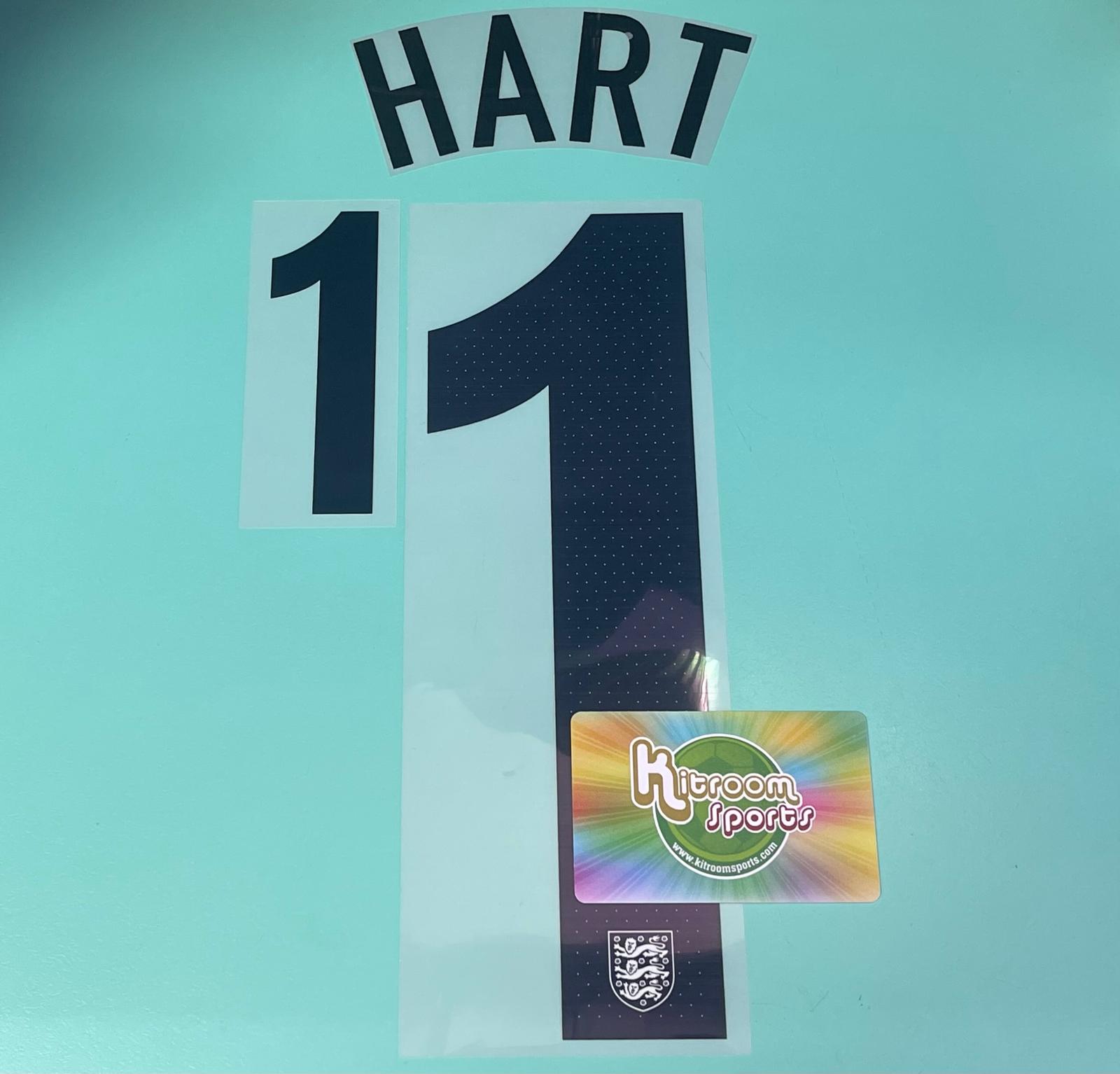 2013 England 150th GK Nameset #1 HART
