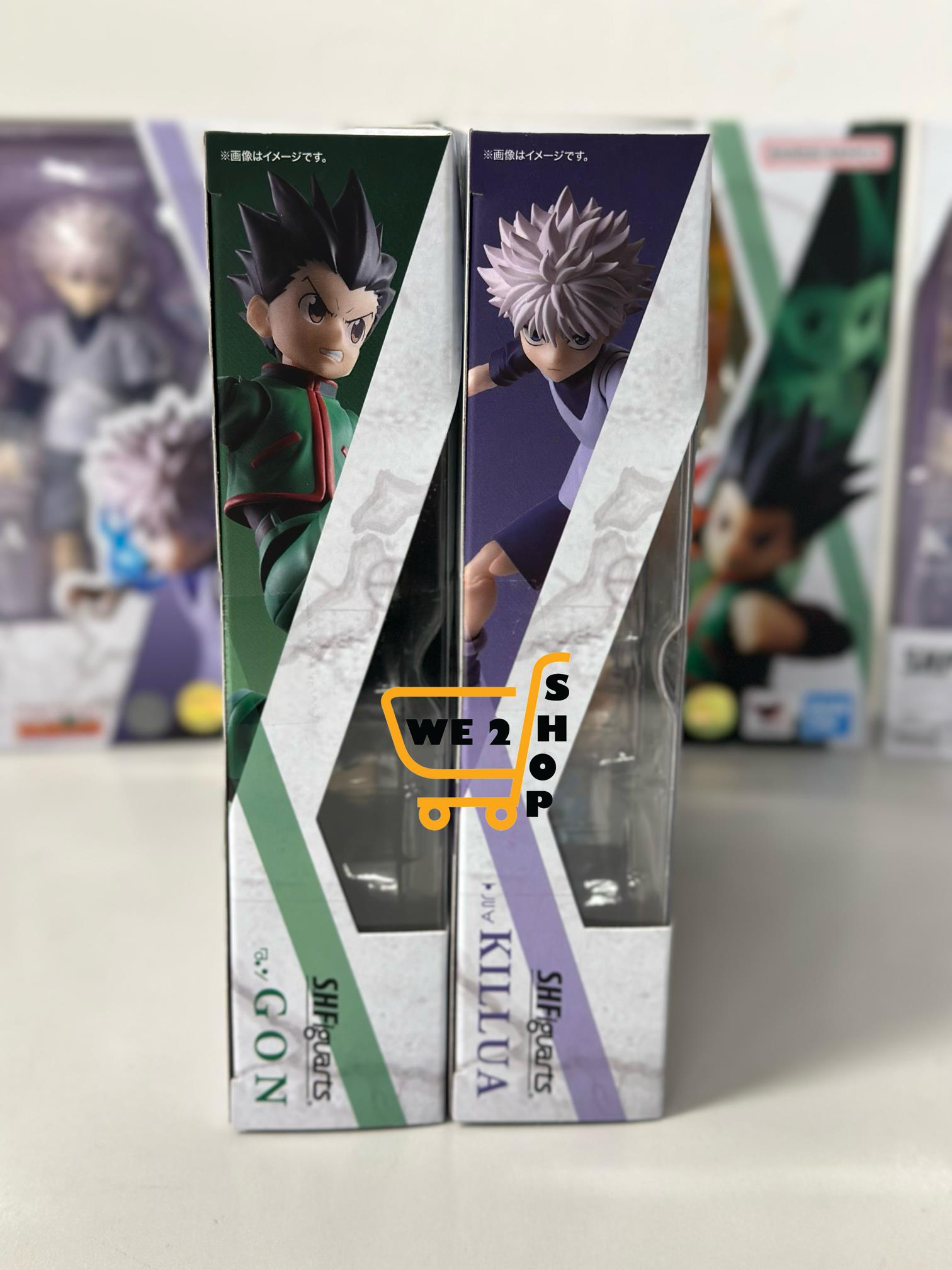 現貨發售⭐ BANDAI SHF 全職獵人 小岡 + 基路亞 (BAN-67371) (BAN-67372) HUNTER X HUNTER GON + KILLUA s.h.figure