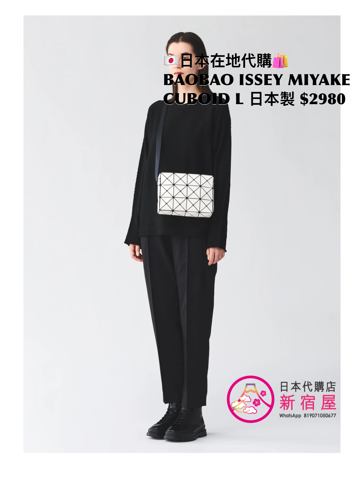 BAOBAO ISSEY MIYAKE CUBOID L