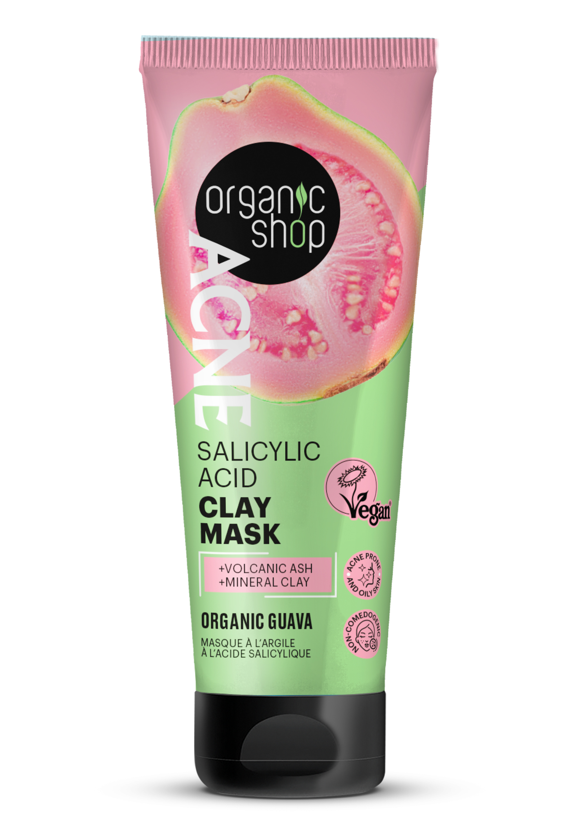 AC-04 有機番石榴火山泥暗瘡面膜 75ml